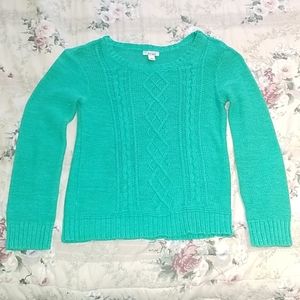 Green sweater